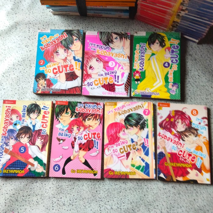 Set 7 Eks Komik It's Tough for KOBAYASHI for Bring...No.2,3,4,5,6,7&8