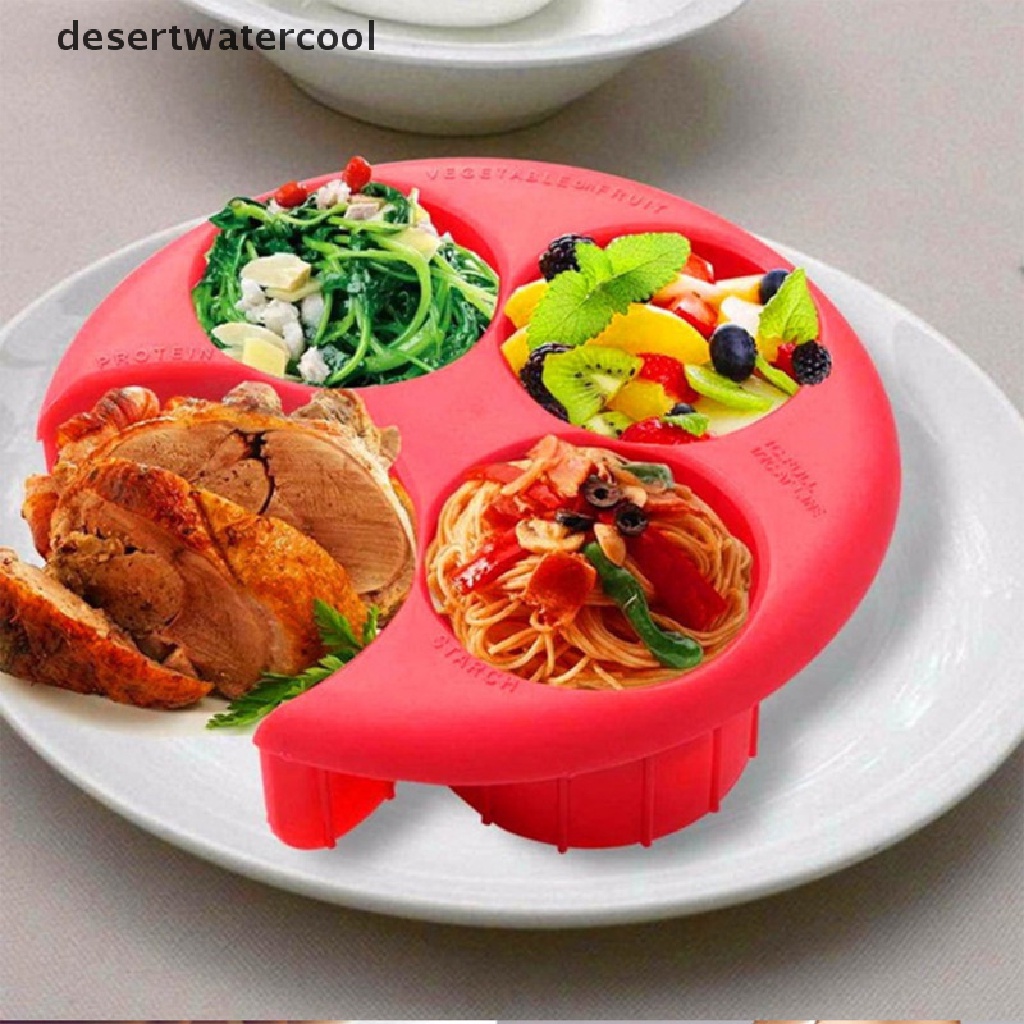 Deid Meal Measure Porsi Control Alat Masak Menurunkan Berat Badan Keep Fit Tool Food Plate Martijn