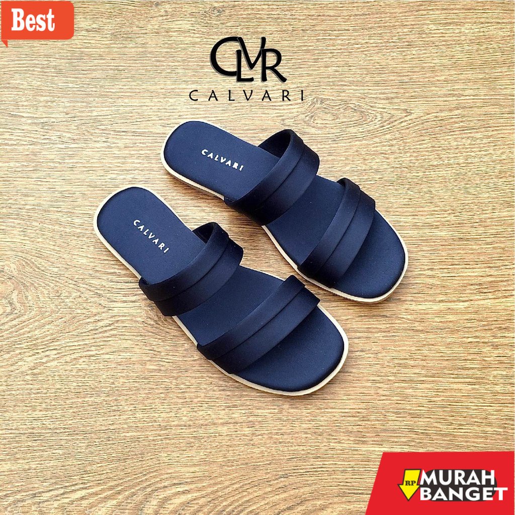 Sendal wanita buat lebaran- Sandal Wanita BELLA by Calvari sendal kekinian ORIGINAL