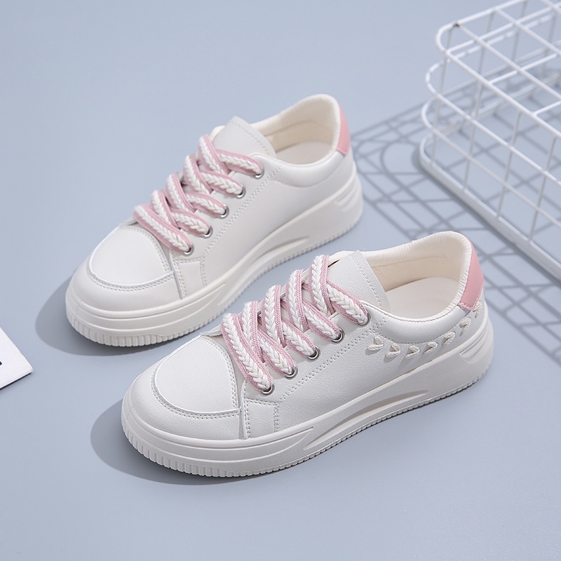 SHOEGALLERY &quot;FREE BOX&quot; LV0274 Sepatu Sneakers Kasual Wanita Fashion Korea Import Kets Simple Kekinian