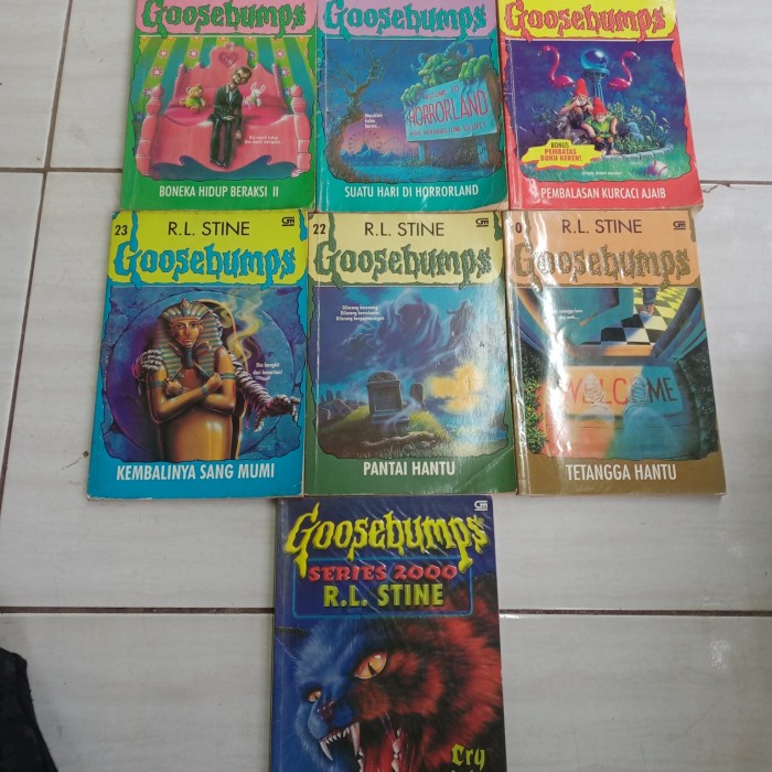 GOOSEBUMPS-RL STINE-B3