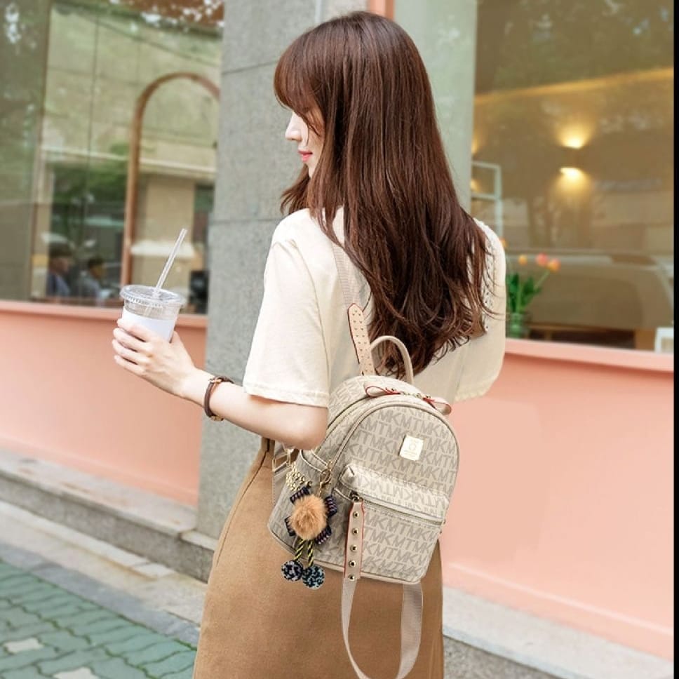 New Ransel Tas Gendong Wanita Fashion Elegan High Quality Model Baru Original Import