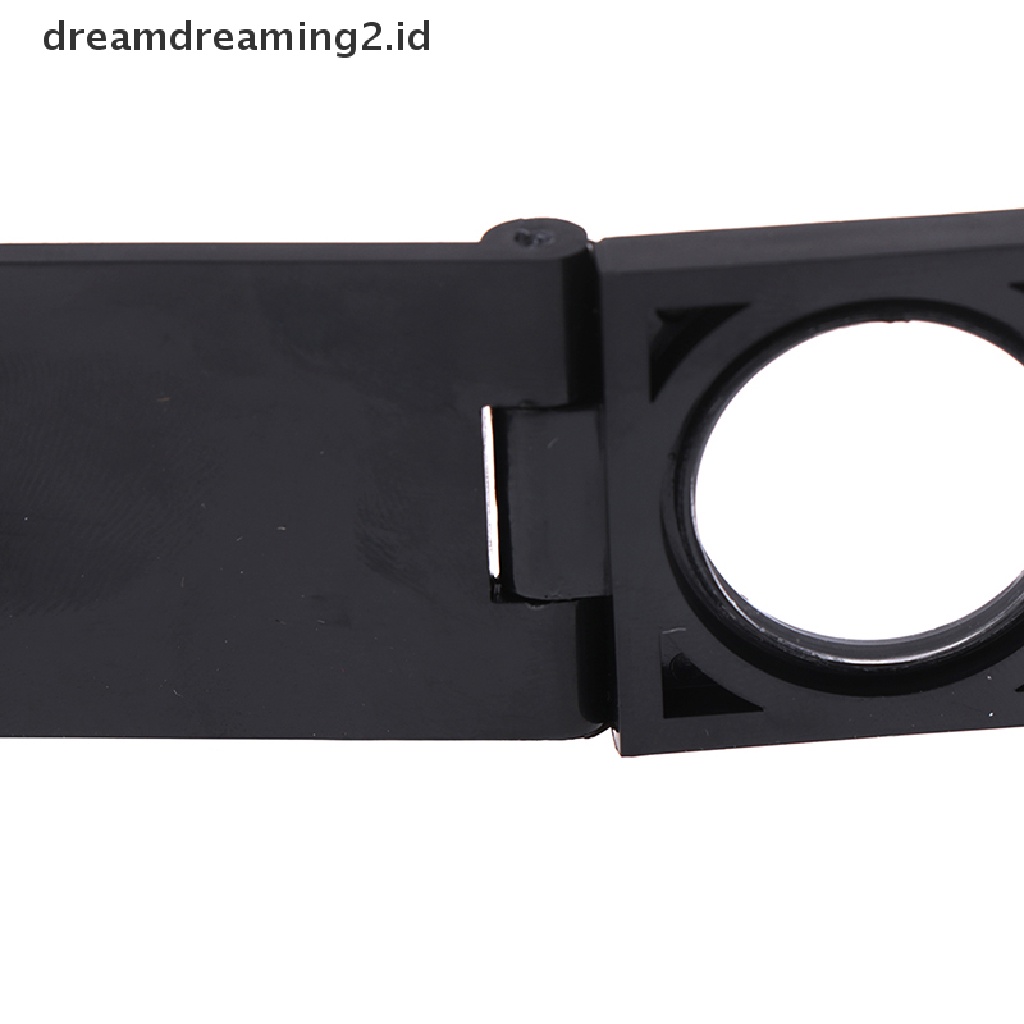 (hot) 10x 28mm Folding Magnifier Stand Loupe Dengan Skala Untuk Alat Kaca Optik Textile//