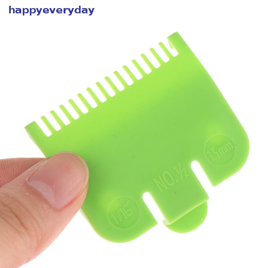 [happy] 1pcs 1.5mm Profesional Cutg Guide Comb Hair Clipper Cutg Limit Sisir Pria [ID]