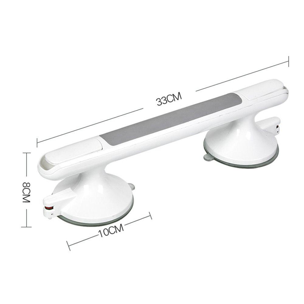 Populer Pegangan Shower 12inch Dengan Suction Cup Kuat Untuk Manula Orang Tua Cacat Safety Hand Rail