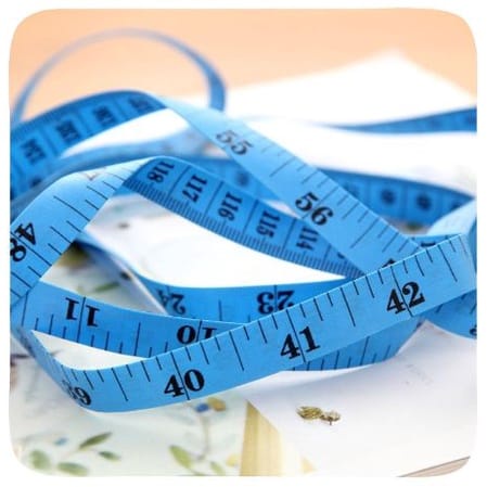 meteran kain alat ukur kain meteran baju meteran mini meteran multifungsi