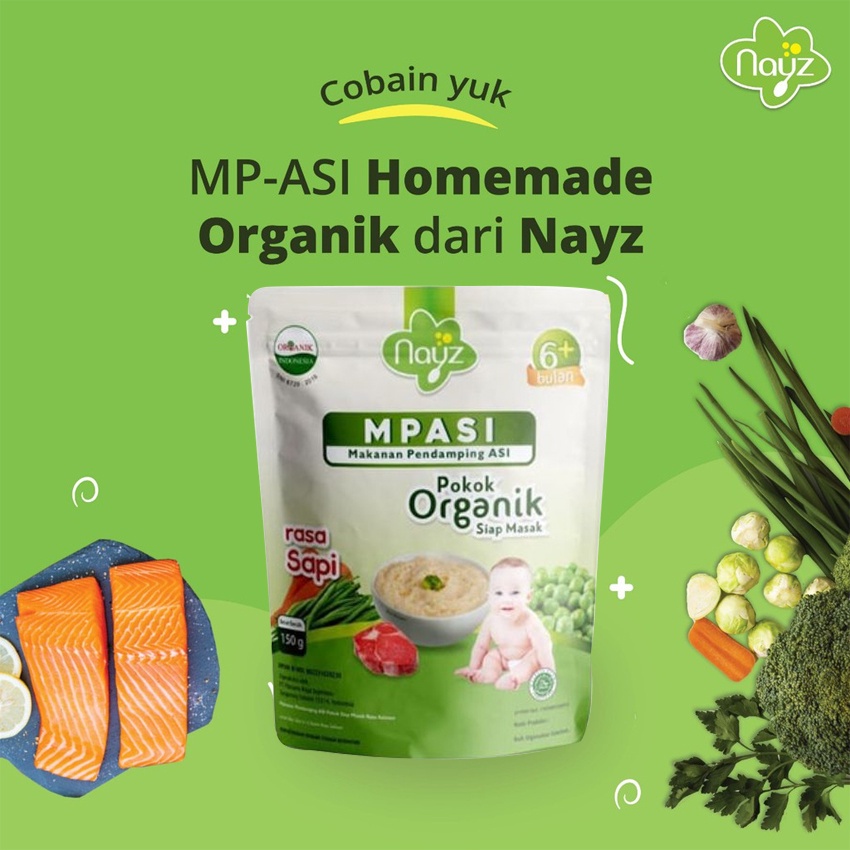 Nayz Bubur Organik MPASI / Bubur Tematik Organic