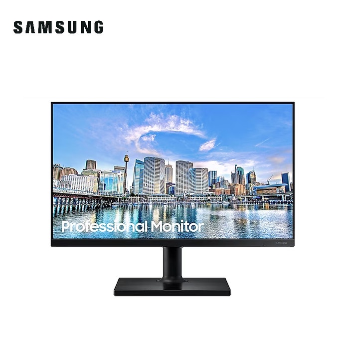 Monitor Samsung LF24T450 75Hz FHD IPS Bezel-less with Ergonomics Stand