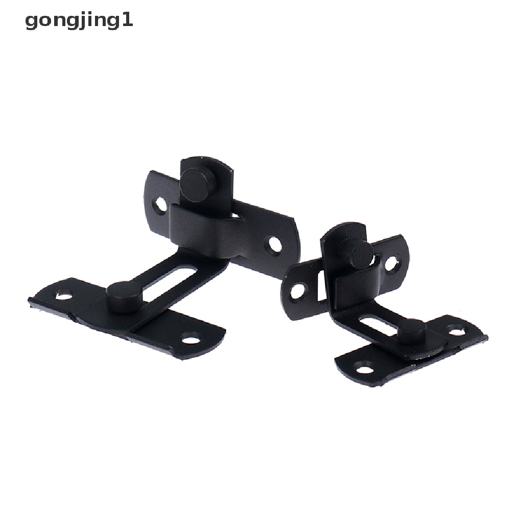 Ggg Pintu Gudang Baja Cor Hook Kait Kunci Dekorasi Sudut Kanan Sliding Door Buckle ID