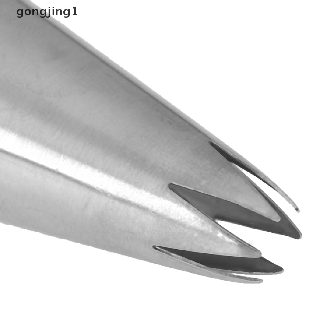 Ggg 5pcs Stainless Steel Icing Piping Pastry Nozzle Cupcake Cream Making Set ID