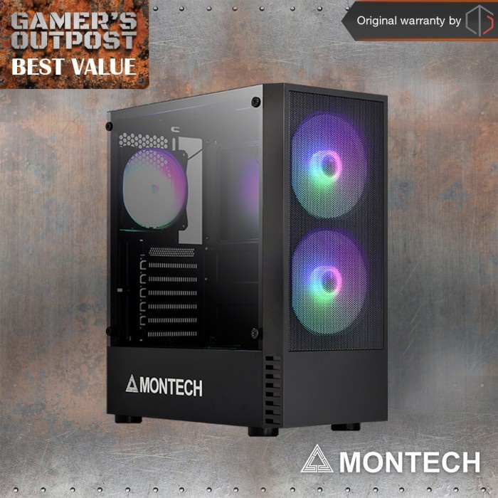 MONTECH X2 MESH Mid Tower ATX Case