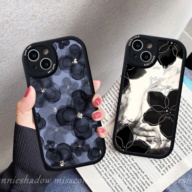 Luxury Vintage Flowers Case Untuk Infinix Note8 Infinix Hot 10T 10s 11s Hot 11 9 10 Play Hot 10 Lite Smart 5 6 Retro Floral Shockproof Lembut Tpu Penutup Belakang