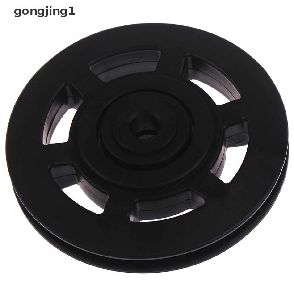 Ggg 95mm Hitam Bearing Pulley Wheel Kabel Peralatan Gym Part Wearproof ID