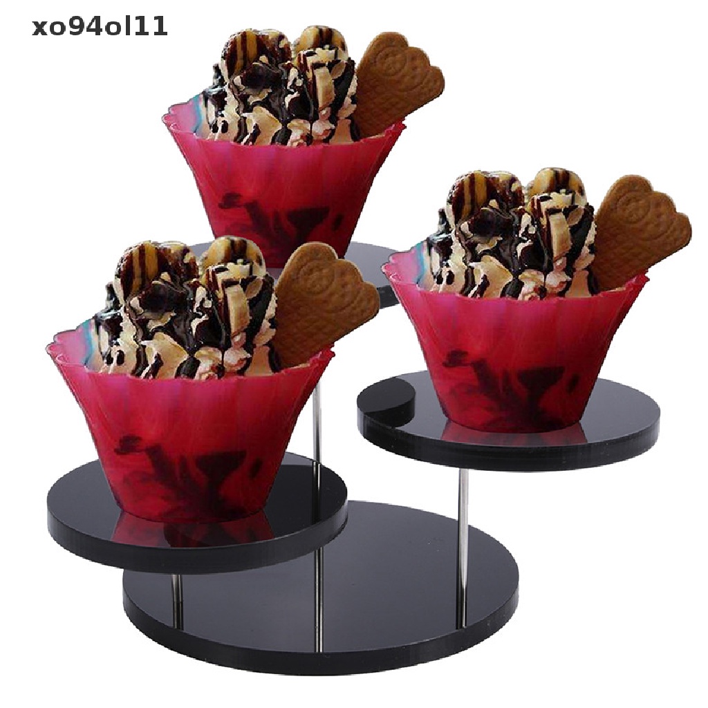 Xo Cupcake Stand Akrilik Display Stand Untuk Perhiasan Kue Dessert Rack Party Decor OL