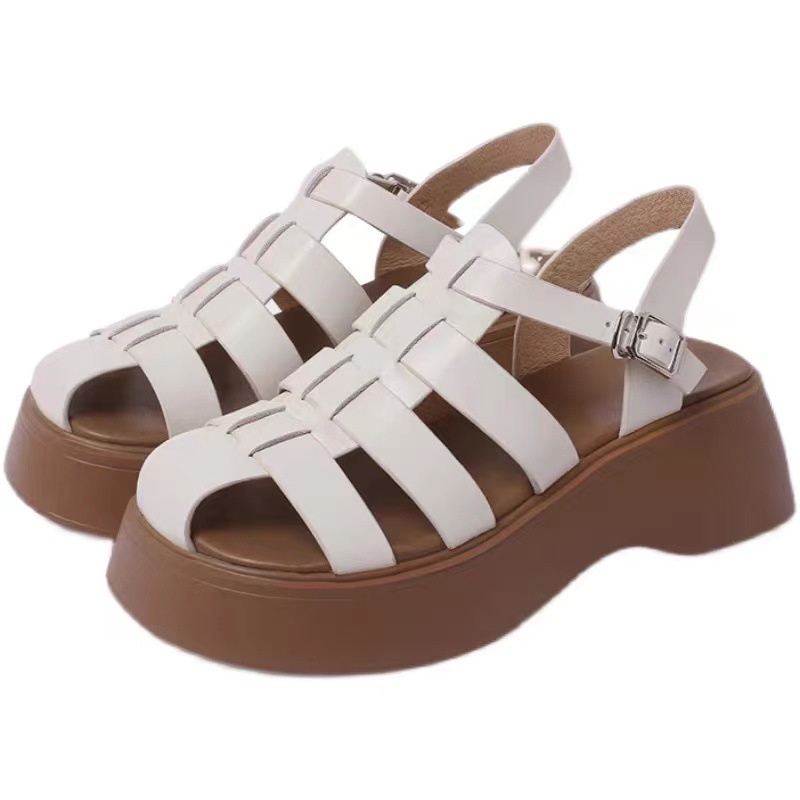 [LC] 1504 Sepatu Sandal wanita 122 Tali Gunung Korea Style ELEGAN CANTIK Pesta Kerja Santai Keren Trend Casual Kualitas Bagus Impor