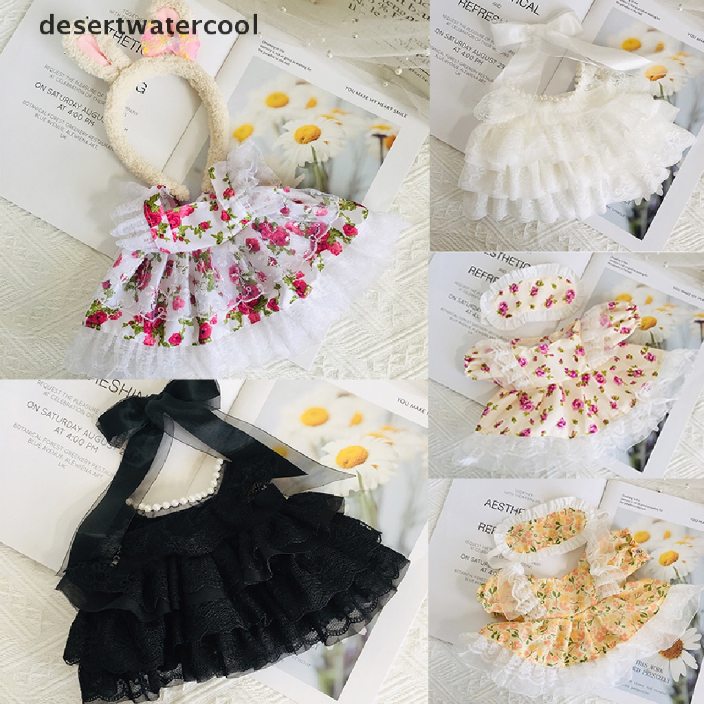 Deid 30 cm Bebek Kuning Boneka Aksesoris Mainan Mewah Baju Bebek Gaya Lolita Rok Hadiah Martijn