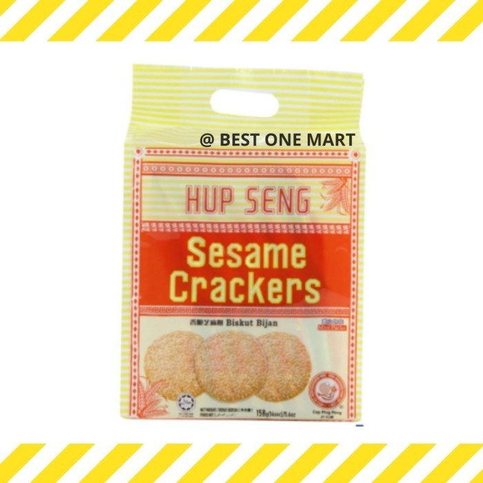 

Hup Seng Biskuit Bijan Wijen / Hupseng Sesame Sachet
