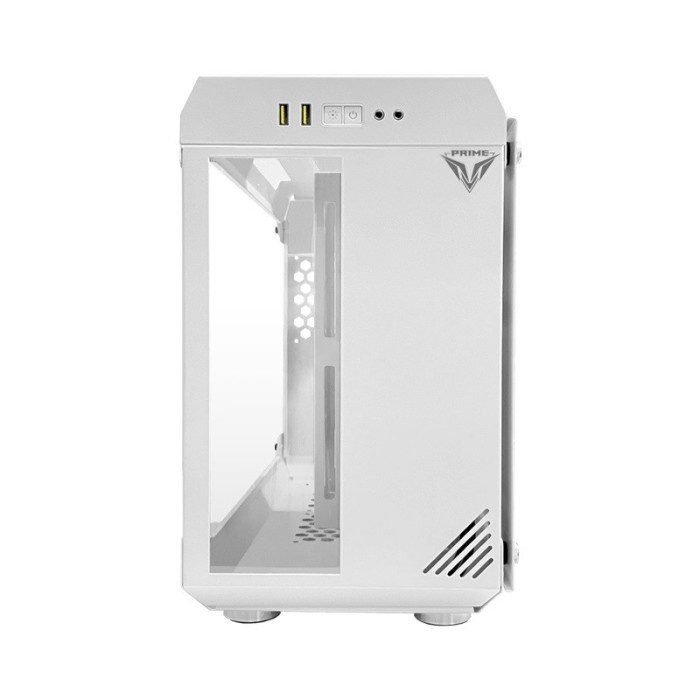 PRIME M-[M] WHITE - mATX - PREMIUM GAMING CASE