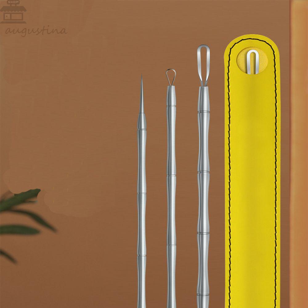 Agustina Alat Penghilang Komedo Nyaman Profesional Perawatan Kulit Dahi Hidung Dagu Jerawat Remover Kit