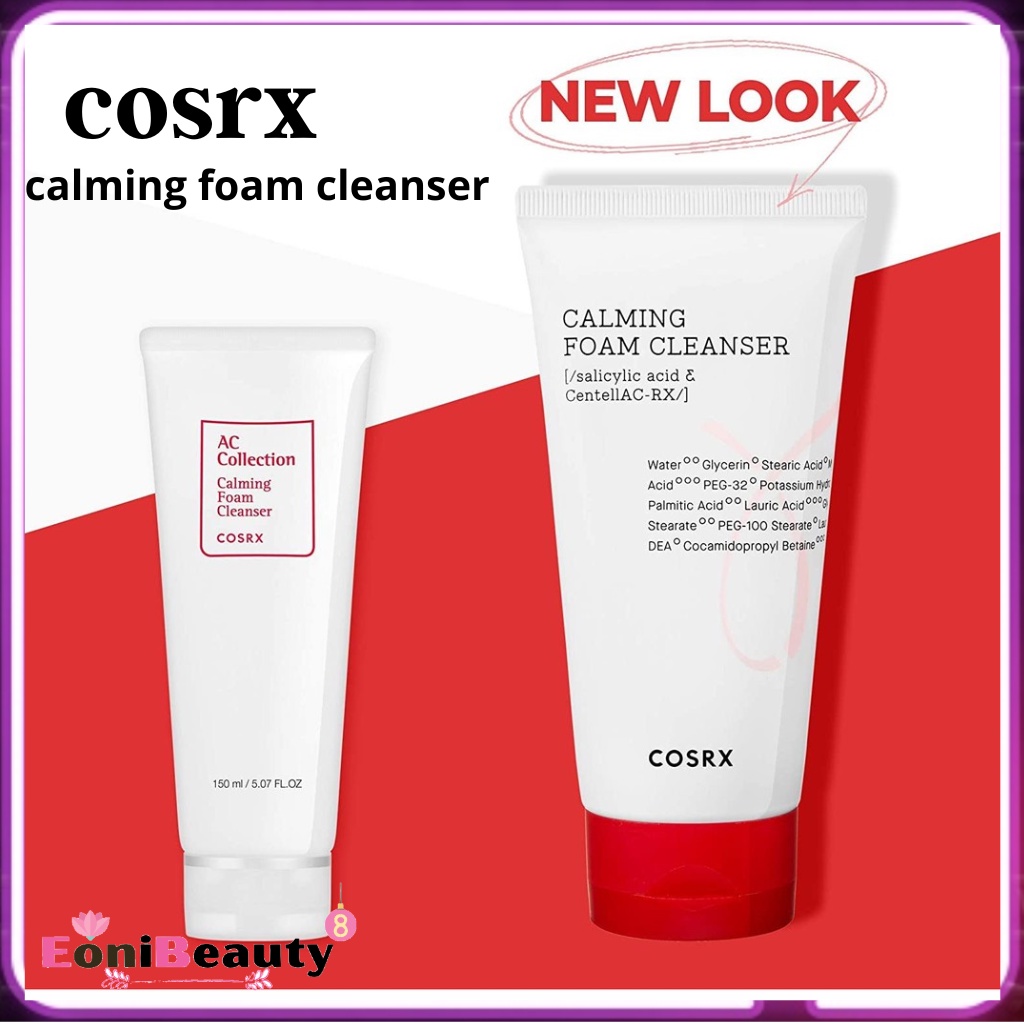 COSRX AC Collection Calming Foam Cleanser - Sabun Jerawat