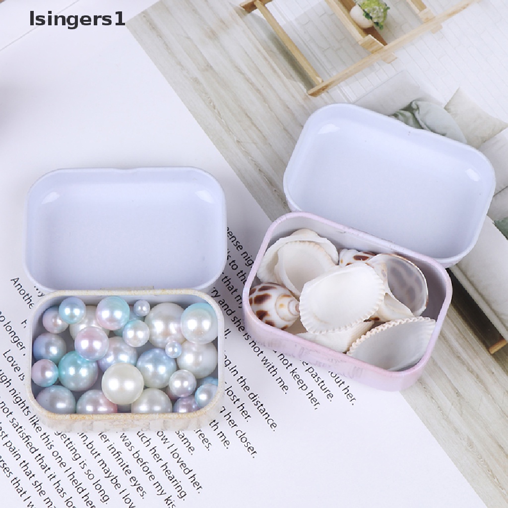 [lsingers1] Lavender mini box Sealed jar packing Kotak Perhiasan candy box Penyimpanan Kecil Butik