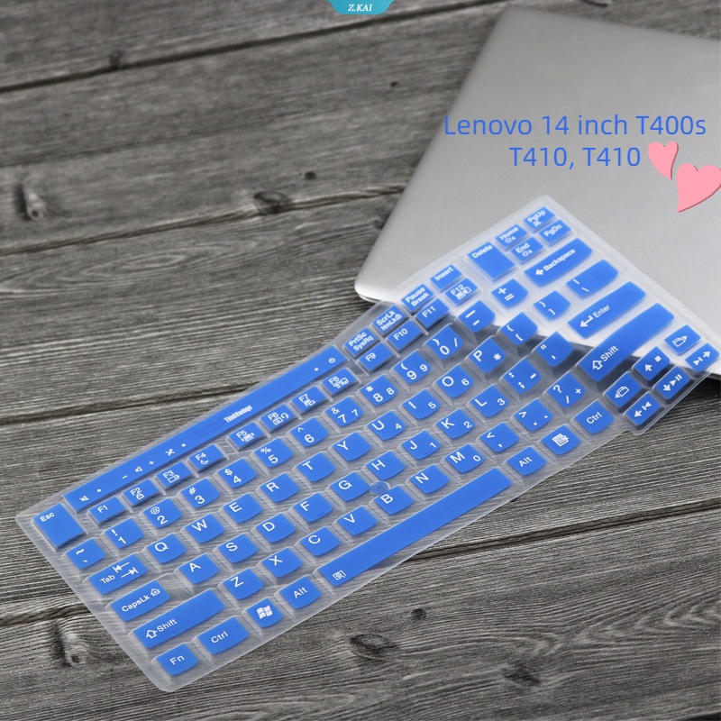 Pelindung Keyboard Laptop Anti Air Untuk ThinkPad Lenovo 14inch T400s, T410, T410 Full Coverage Keyboard Silicone Cover Film Tahan Debu [ZK]