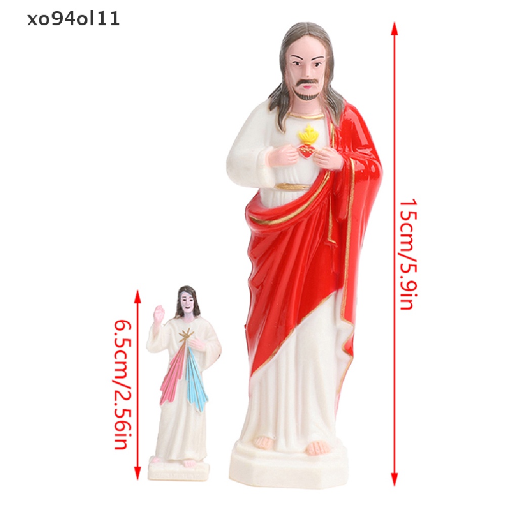 Patung Imam Agama XO Figure Luminous Souvenir Kristen Katolik Home Decor OL