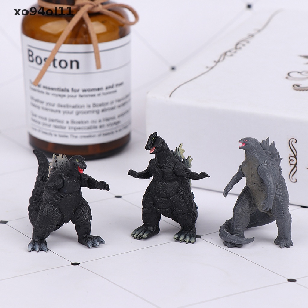 Xo 8Pcs/Set Godzilla Vs Kong Model 5cm Action Figure Model Kolekte Mainan Anak OL