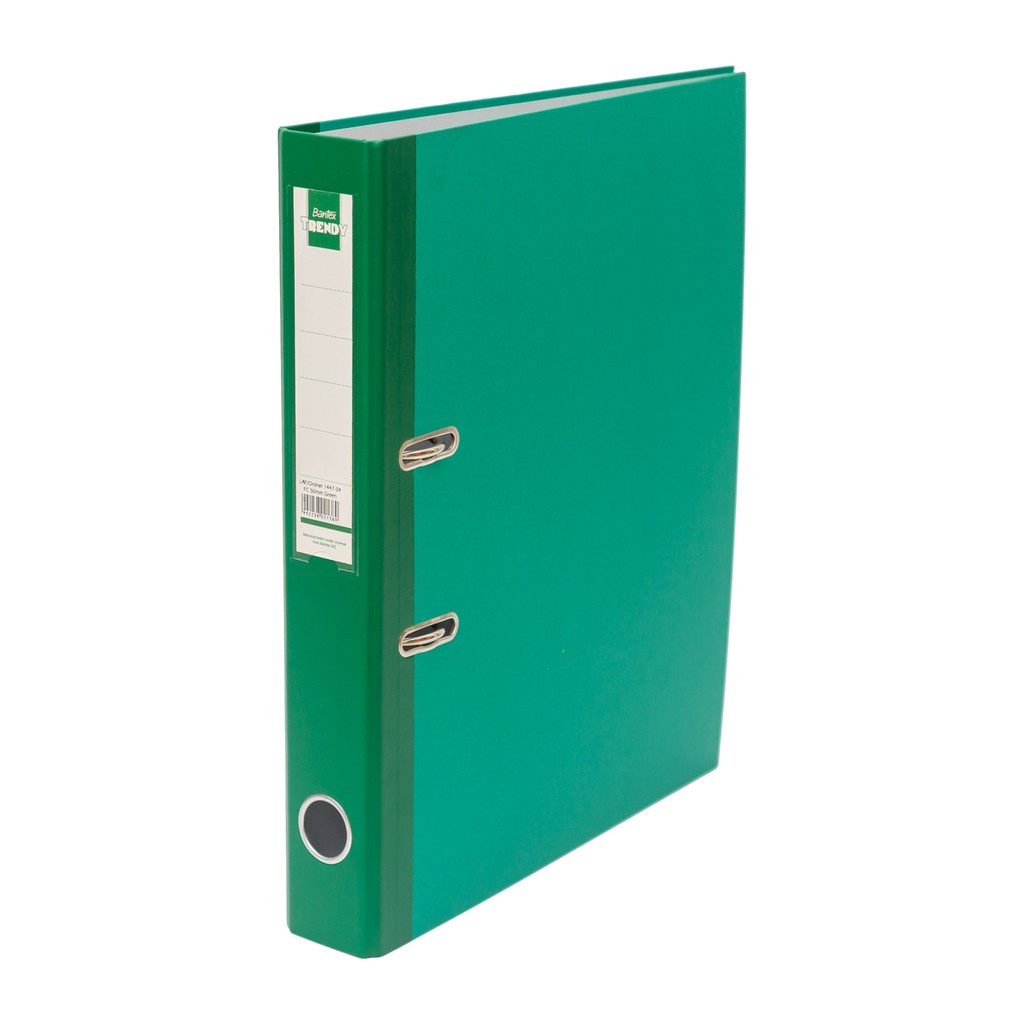 

Bantex Lever Arch File Ordner Trendy Folio F4 5cm Green