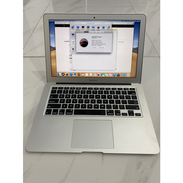 Macbook air 2017 core i5 ram 8gb ssd 256gb