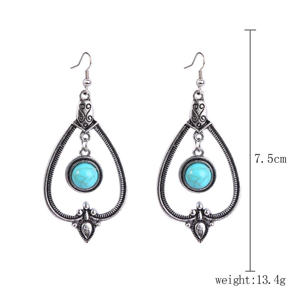 Lily Earrings Set Perhiasan Teardrop Wanita Klip On Hoop Menjuntai Earrings Sets