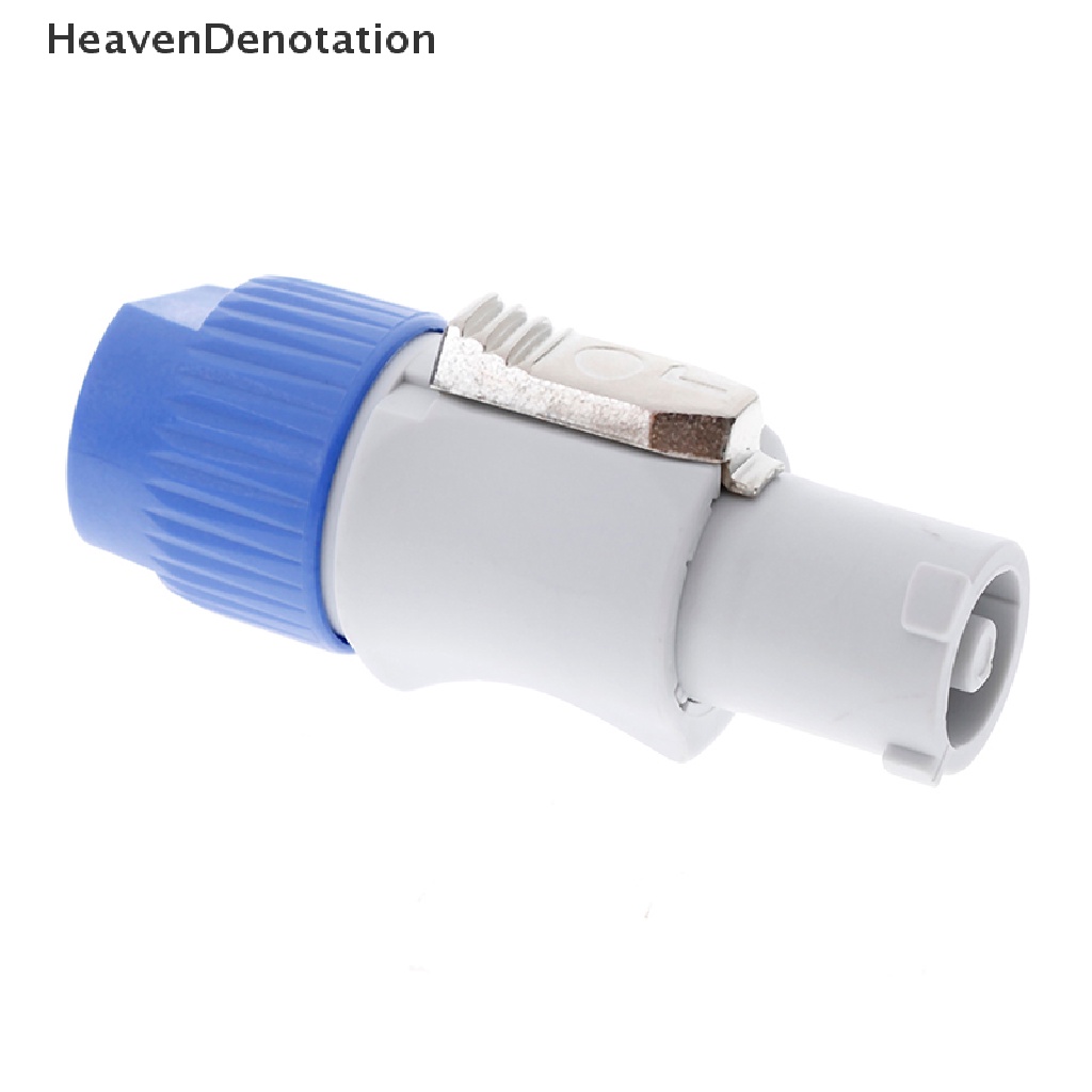 [HeavenDenotation] 10pcs NAC3FCA Speakon Plug 3pin Male Powercon Konektor 20A 250V Colokan Listrik AC HDV