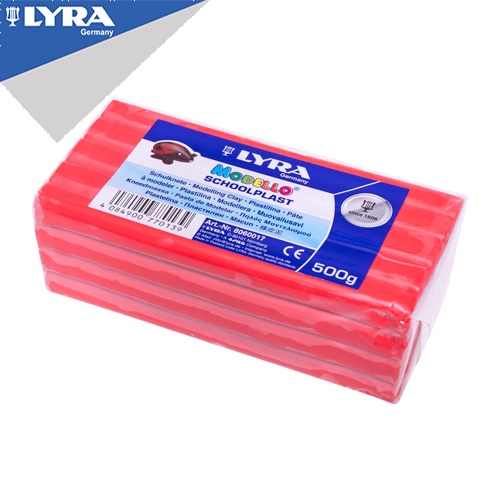 Lyra Modelling Clay Plastisin Lilin Mainan Red 500gram