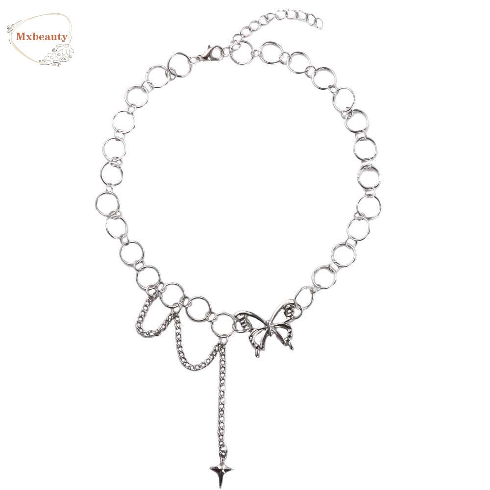 Mxbeauty Rantai Klavikula Gadis Vintage Perempuan Desain Perhiasan Rasa Hadiah Untuk Her Gaya Korea Liontin Kalung