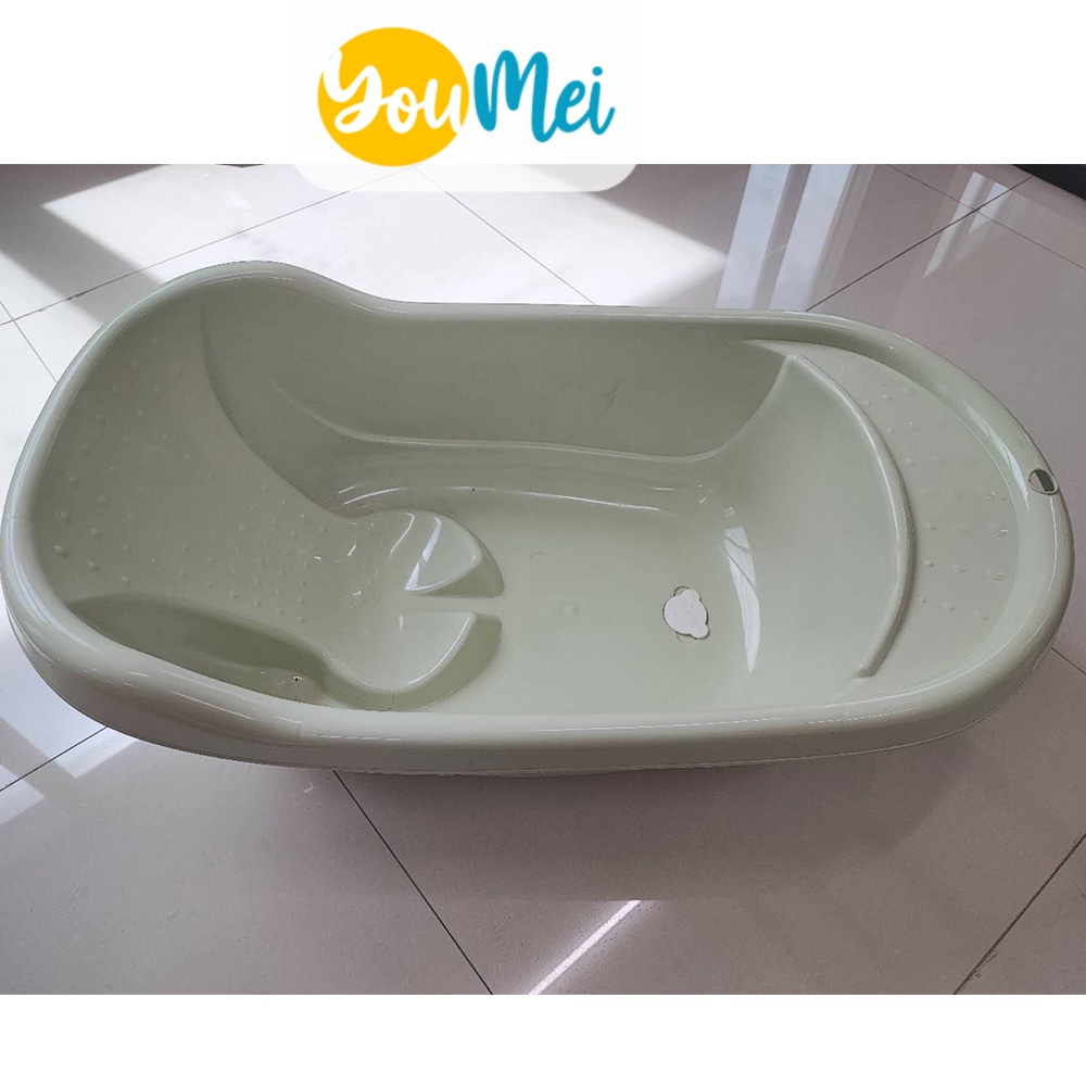 Bak Mandi Bayi Dengan Dudukan Anti Slip BPA Free - 1094