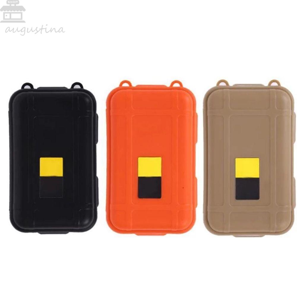 Augustina Kotak Penyimpanan Luar Alat Luar Ruangan Ukuran L/S Tempat Penyimpanan Tahan Guncangan Tahan Air Tahan Debu Sealed Box Wadah Kedap Udara