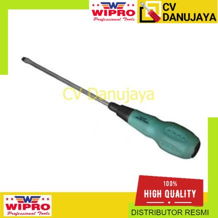 WIPRO Obeng ST4 Soft Handle 4mm Obeng Minus Panjang