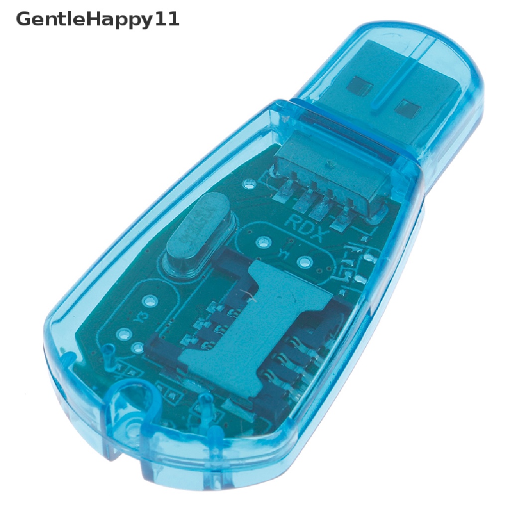 Gentlehappy USB SIM Card Reader Copy/Cloner Kit SIM Card Reader GSM CDMA SMS Cadangan+CD id