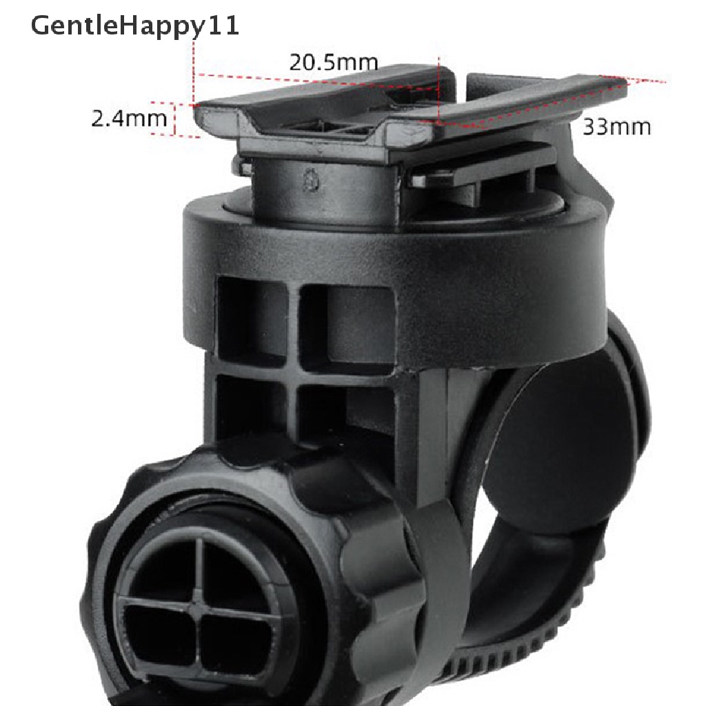 Gentlehappy Adaptor Holder Senter Lampu Depan Sepeda Dudukan Komputer Untuk id Jalan