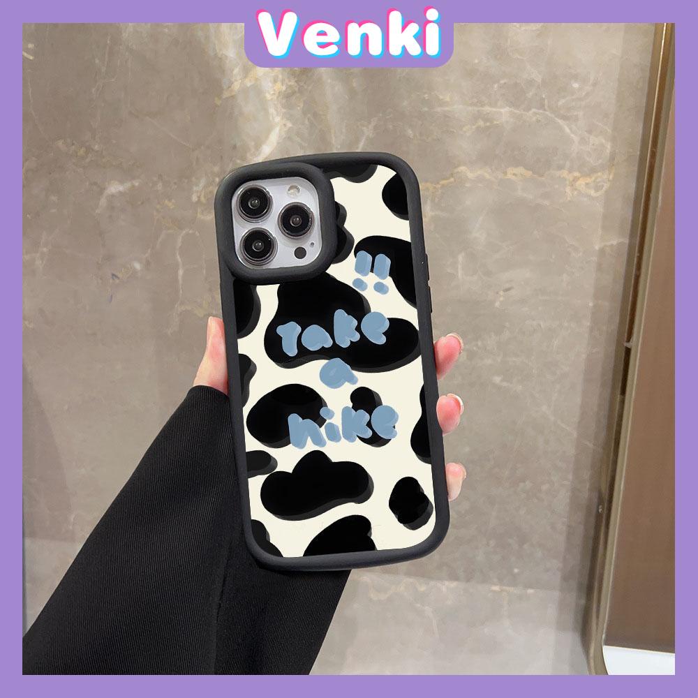 Case fo iPhone 11 Pro Max TPU Soft Case Frosted Bubble Case Black and White Cow Print Camera Protection Shockproof For iPhone 14 13 12 11 Plus Pro Max 7 Plus X XR