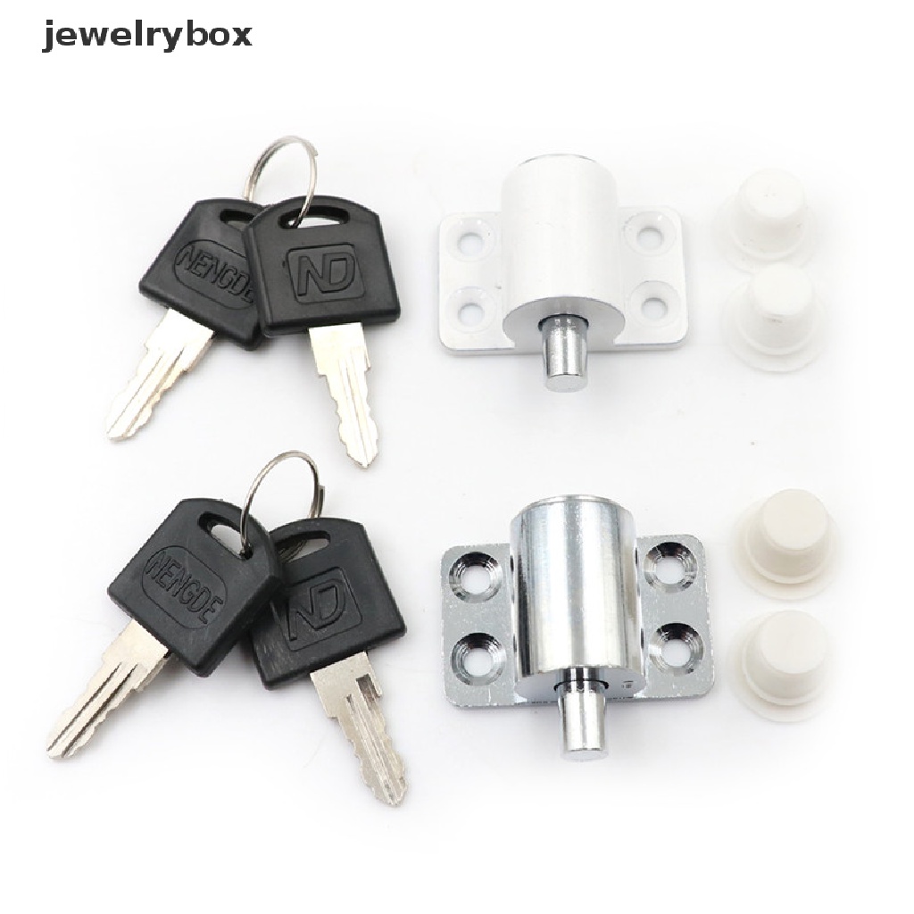 [jewelrybox] Pengaman Anak Pintu Geser Teras Jendela Baut Pengunci Catch Push Lock Butik