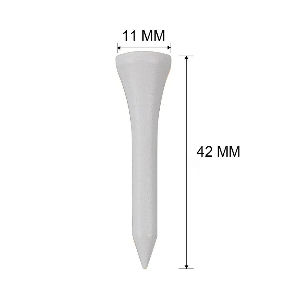 Lanfy Golf Tees 50Pcs/lot Outdoor Stabil Ringan 42mm/54mm/70mm/83mm Praktek Untuk Bola Golf Warna Campur Cup Type Golf Aksesoris