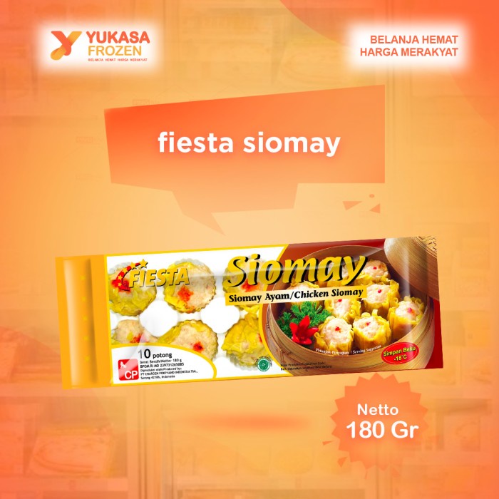 

Fiesta Siomay Ayam 180gr