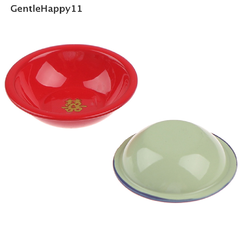 Gentlehappy1per12rumah Boneka Miniatur Aksesoris Vintage Panci Sup Mangkok Piring Mebel Mainan id