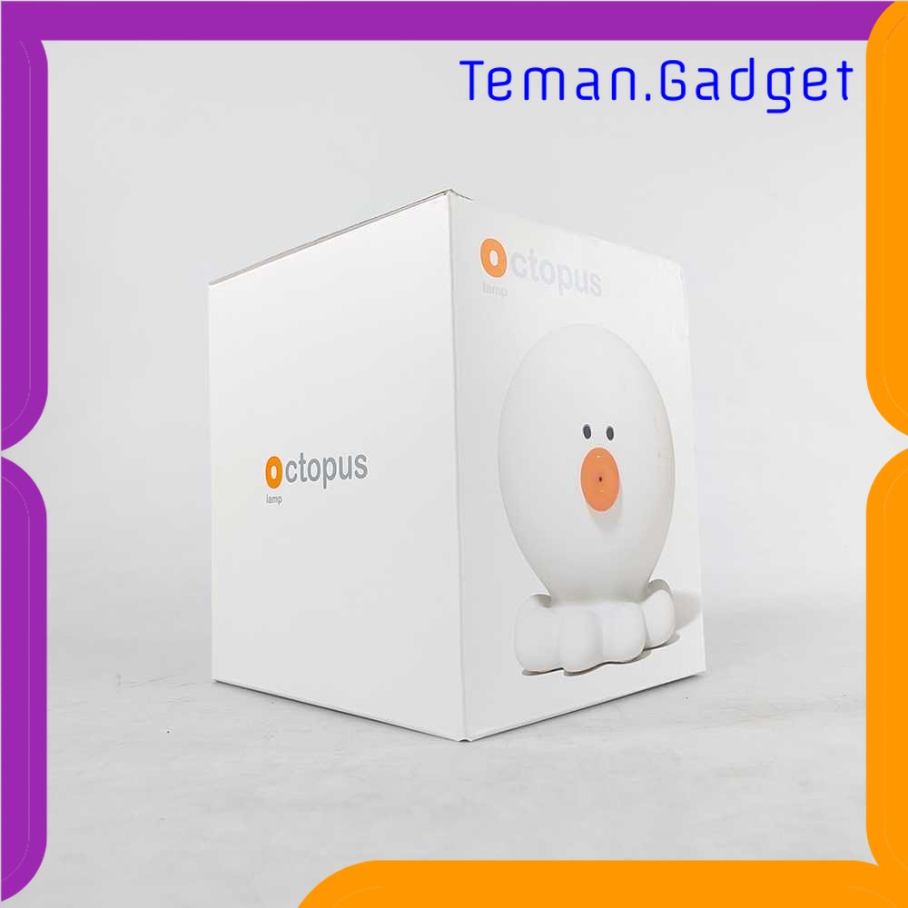 TG - LMP Toyella Lampu Tidur LED Model Gurita Silikon Lamp Warm White 5W - 352A
