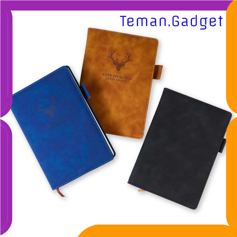 TG - ATK Tlevino Buku Catatan Kerja Notebooks Cover Kulit Kertas A5 - CW-5025