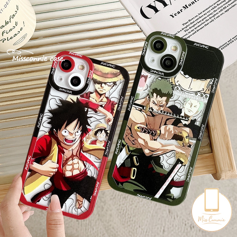 Casing Anime One Piece Infinix Hot8 11s 12i 2010s Nfc 10 Lite 20s Hot 11s 11 9 10 12 Main 12pro Smart 6 4 5plus Note 11 10 12 Pro 12 2023 Kartun Tampan Zoro Luffy Tpu Cove Lembut