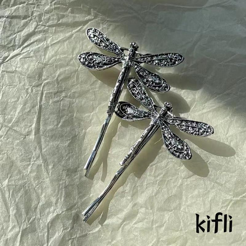 [KD] Messy Beauty Vintage Hairpin Dragonfly Hair Clip Sweet Aksesori Rambut