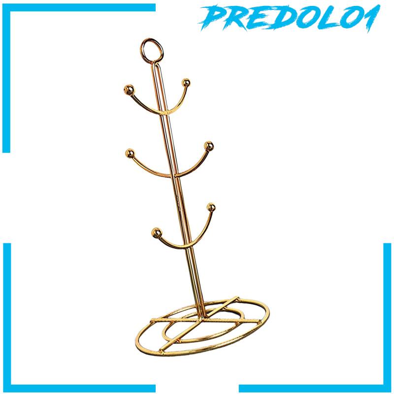 [Predolo1] Mug Tree Stand Hanger Aksesoris Rak Mug Untuk Meja Dapur Dekorasi Rumah