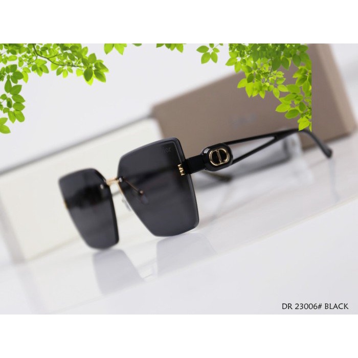 Kacamata / Sunglasses D100RR 23006#YZ Semipremium Import - Black